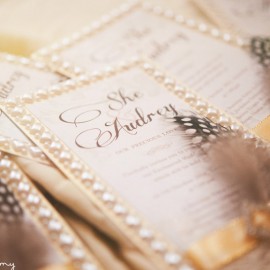 She & Audrey Wedding Invitations