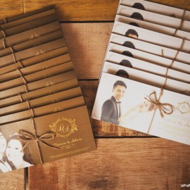 Darren & Alicia Wedding Invitations